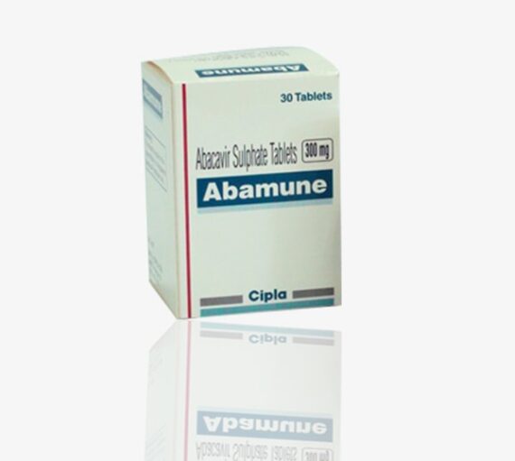 Abamune Abacavir Sulfate 300 mg Tablets