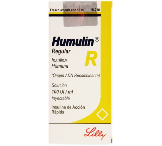 HUMULIN R 100IU VIAL