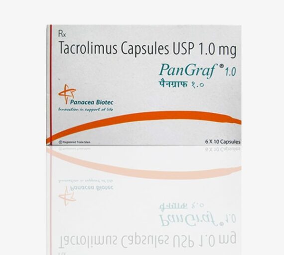 Pangraf Tacrolimus 1.0 mg Capsules 60S
