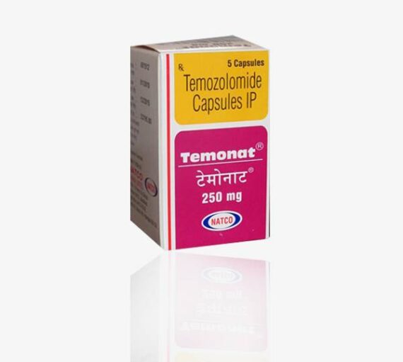 Temonat Temozolomide 250 Mg Capsules 1