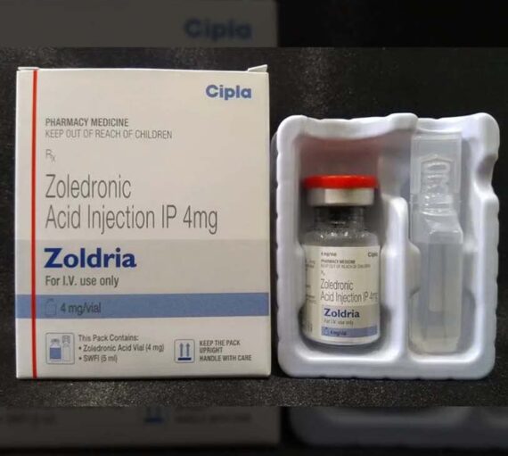 Zoldria Zoledronic Acid 4 mg Injection